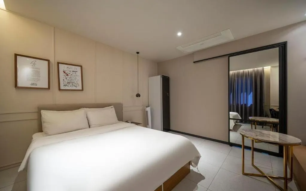 Bed in Changwon Brown dot Hotel Palyong