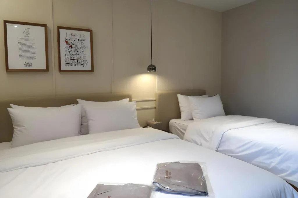 Bed in Changwon Brown dot Hotel Palyong