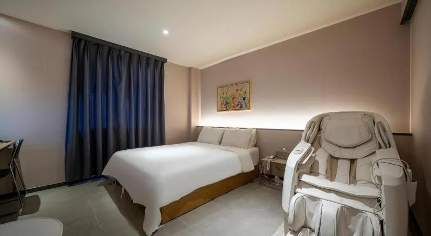 Bed in Changwon Brown dot Hotel Palyong