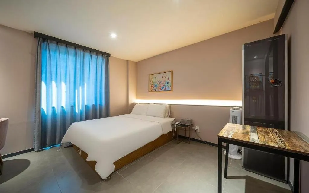 Bed in Changwon Brown dot Hotel Palyong