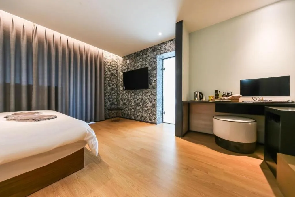 Bed in Changwon Brown dot Hotel Palyong