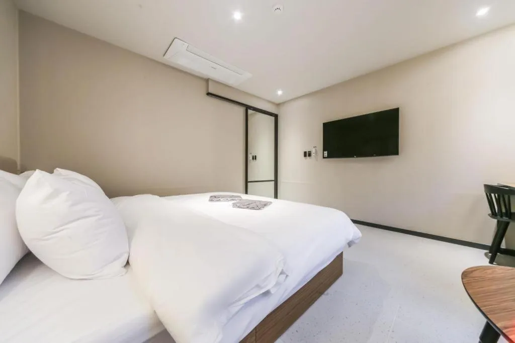 Bed in Changwon Brown dot Hotel Palyong