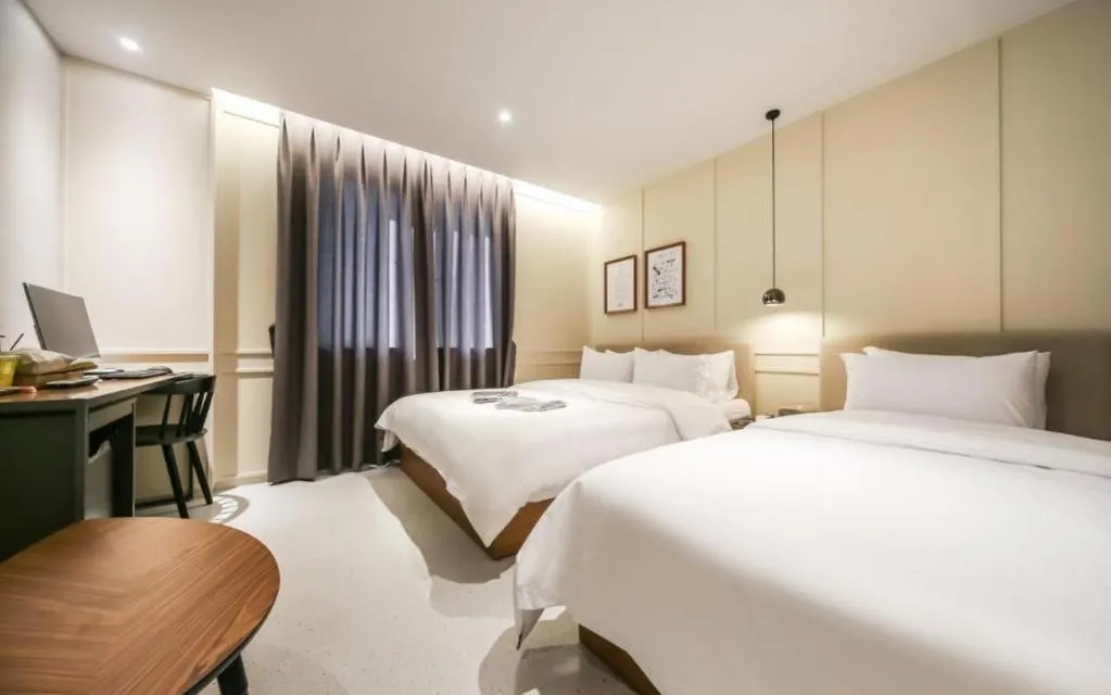 Bed in Changwon Brown dot Hotel Palyong