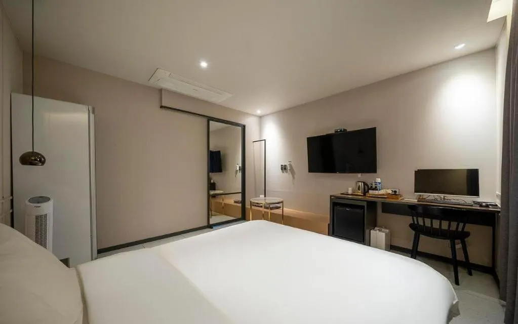 Bed in Changwon Brown dot Hotel Palyong