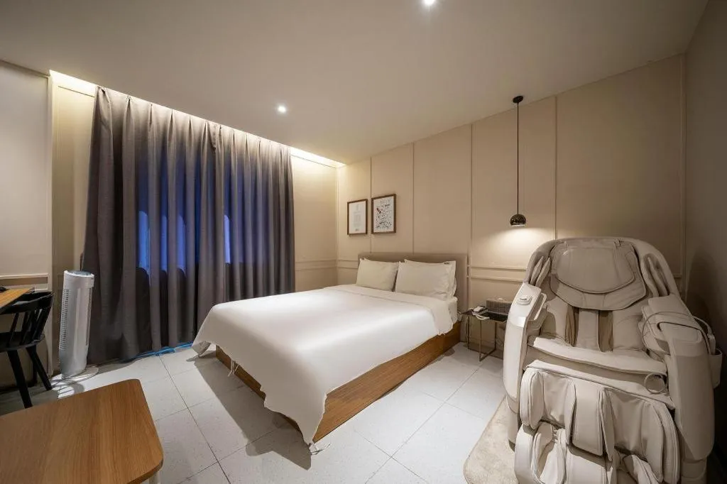 Bed in Changwon Brown dot Hotel Palyong