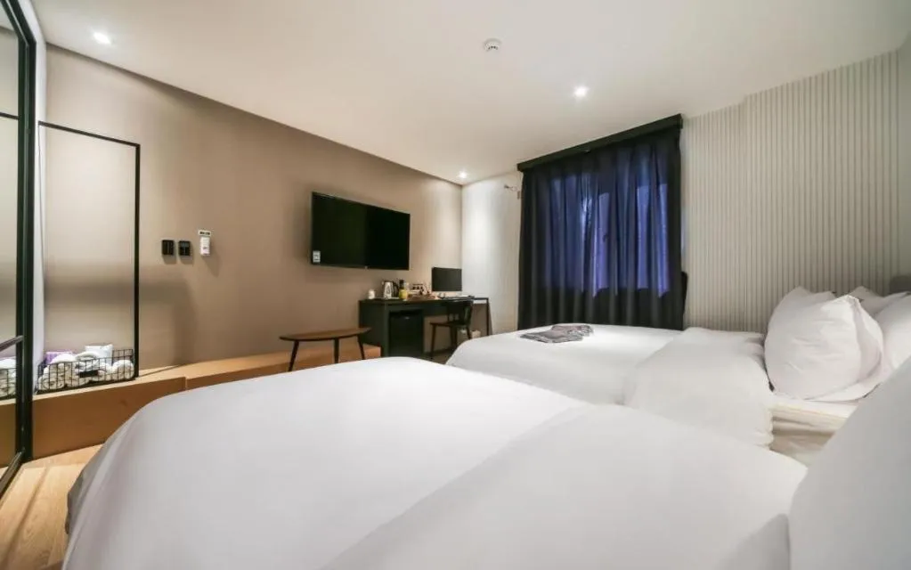 Bed in Changwon Brown dot Hotel Palyong