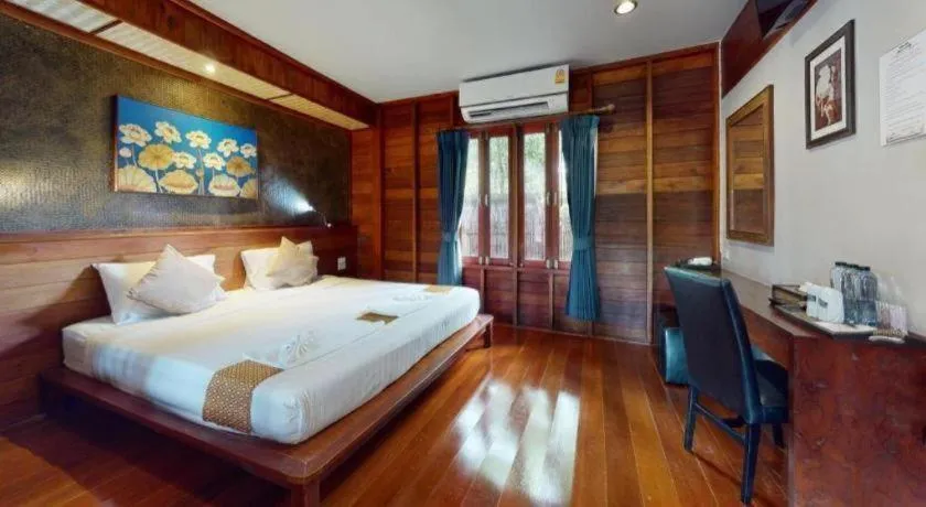 Bed in Khanom Cabana Beach Resort
