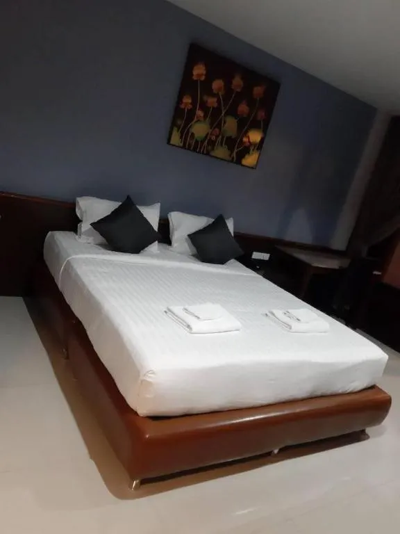 Bed in Khanom Cabana Beach Resort