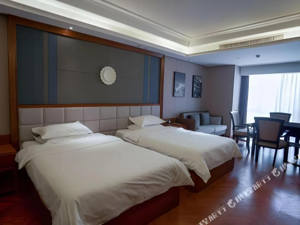 Bed in Metropolo Hotel Chengdu Wuhou Wanda Plaza