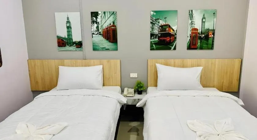 Bed in Sweet Hug Hotel