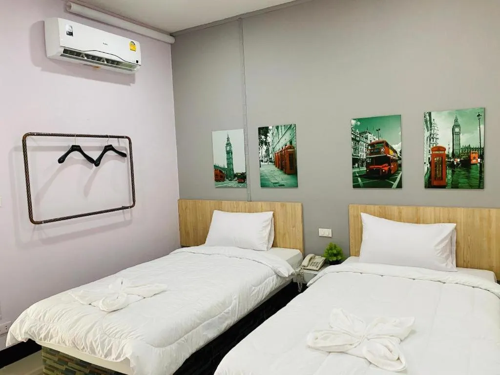 Bed in Sweet Hug Hotel