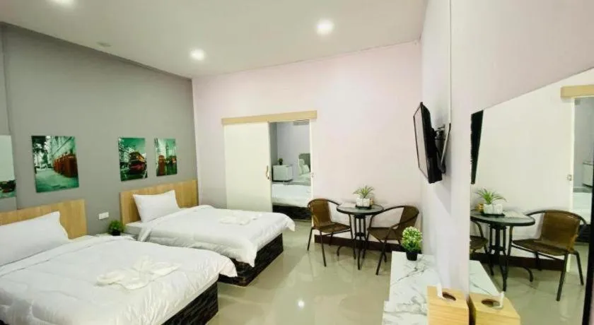 Bed in Sweet Hug Hotel