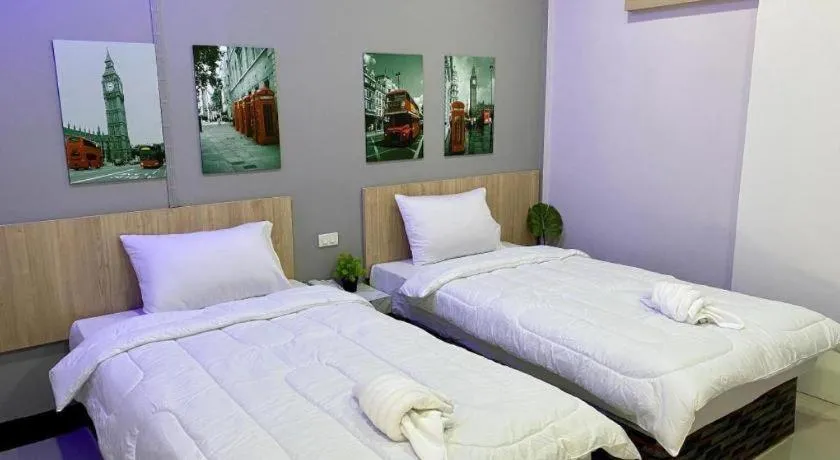 Bed in Sweet Hug Hotel