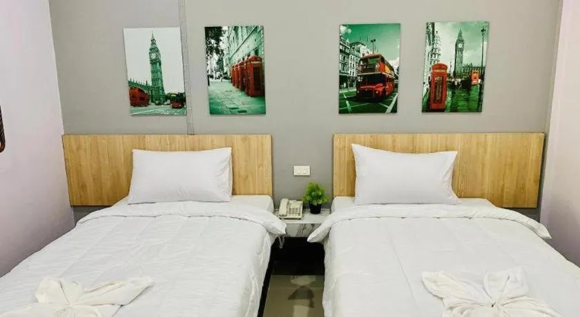 Bed in Sweet Hug Hotel