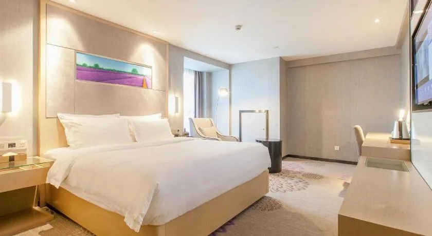 Bed in Lavande Hotels Wuhan Wuchang Railway Station Square