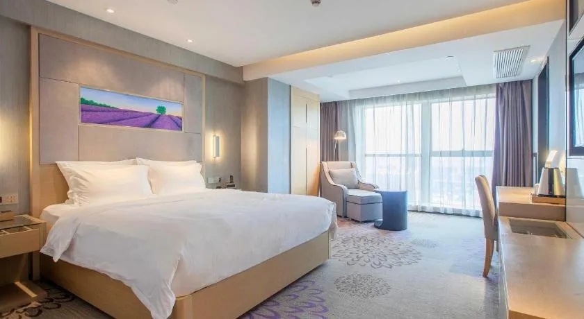 Bed in Lavande Hotels Wuhan Wuchang Railway Station Square