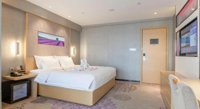Bed in Lavande Hotels Wuhan Wuchang Railway Station Square