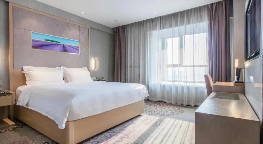 Bed in Lavande Hotels Wuhan Wuchang Railway Station Square
