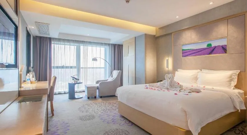Bed in Lavande Hotels Wuhan Wuchang Railway Station Square