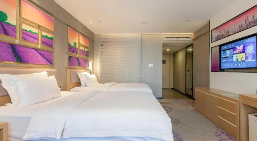 Bed in Lavande Hotels Wuhan Wuchang Railway Station Square