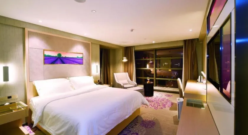 Bed in Lavande Hotels Wuhan Wuchang Railway Station Square