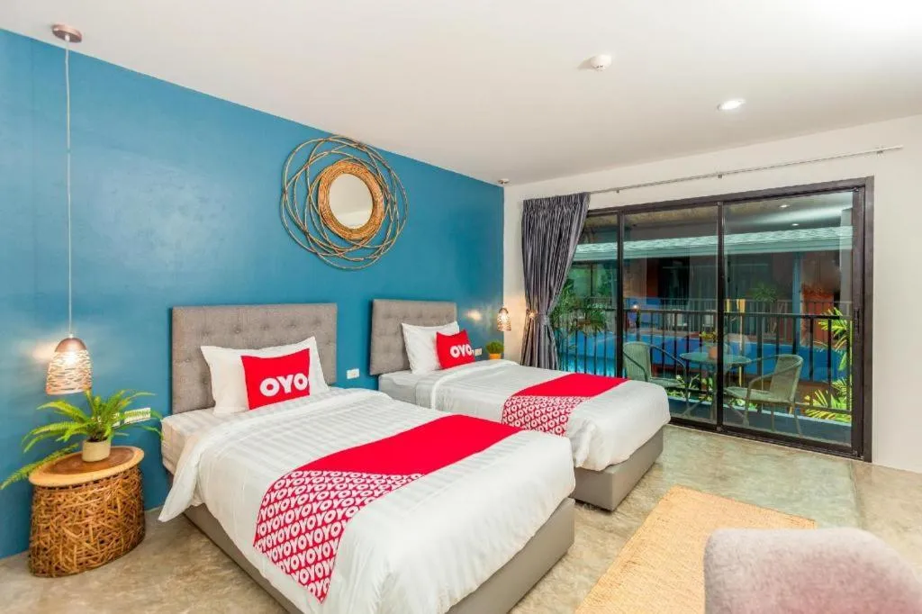 Bed in OYO 422 Jane Homestay and Resort