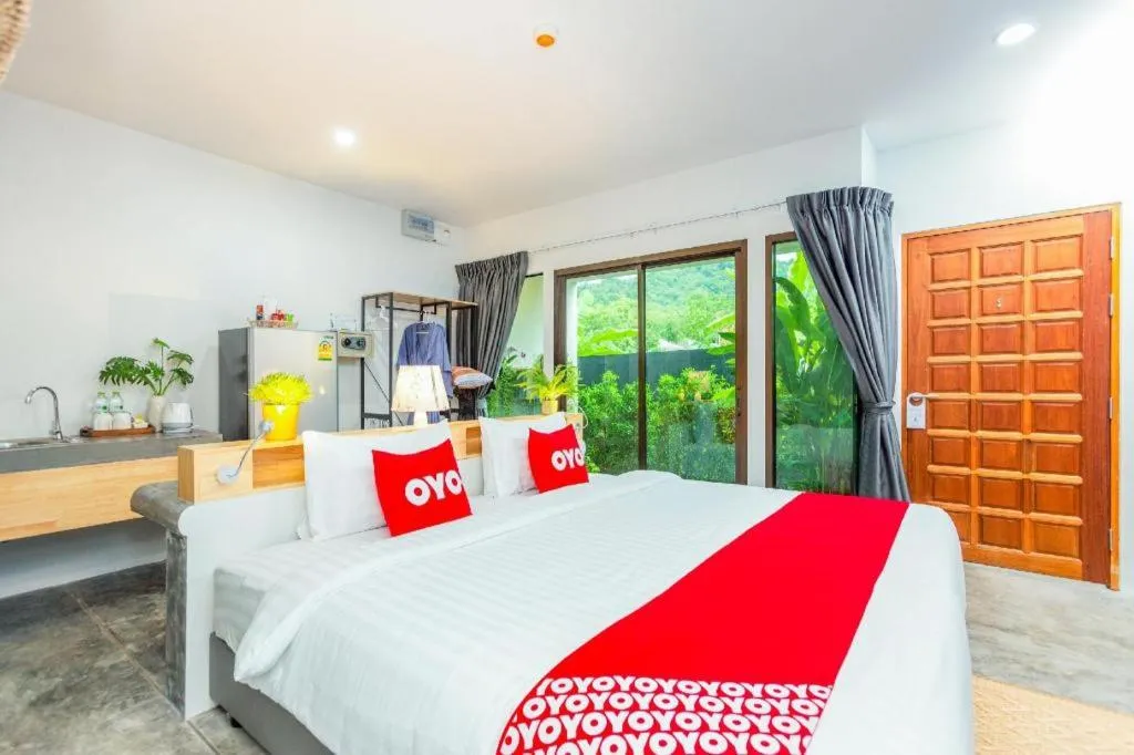 Bed in OYO 422 Jane Homestay and Resort