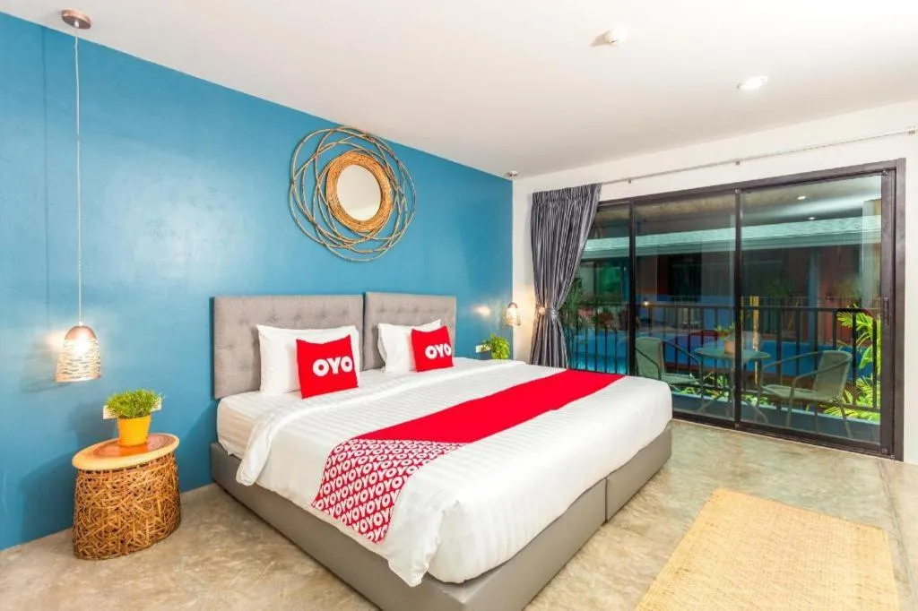 Bed in OYO 422 Jane Homestay and Resort