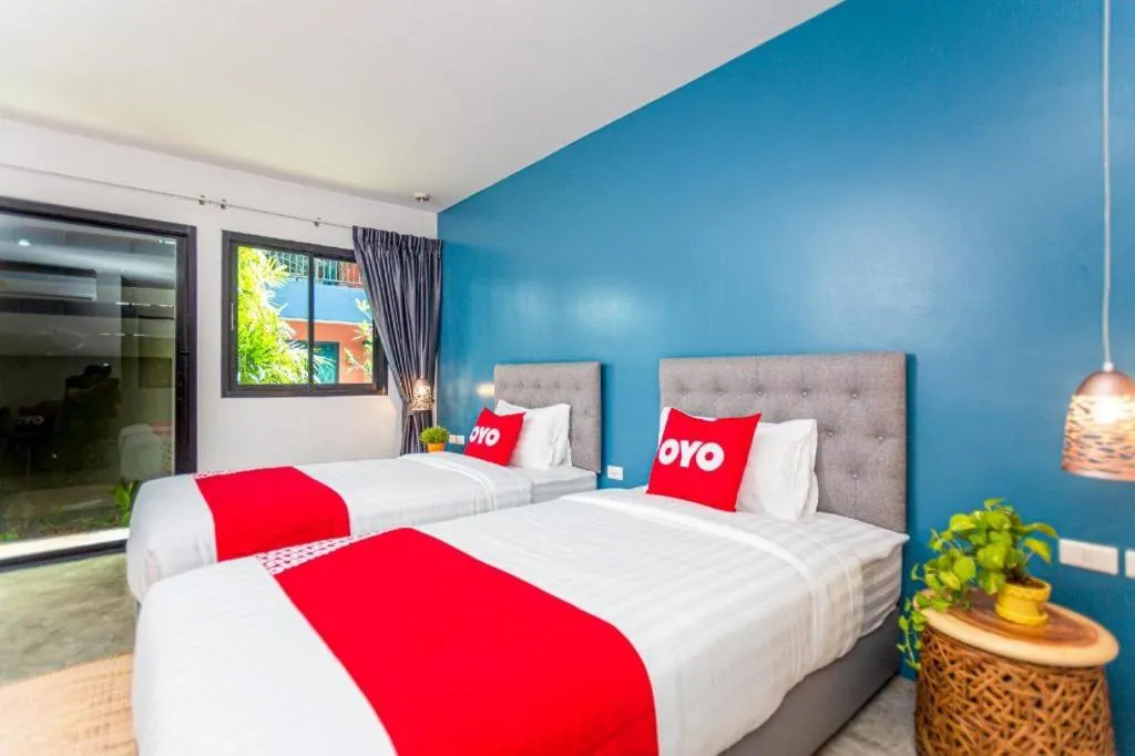 Bed in OYO 422 Jane Homestay and Resort