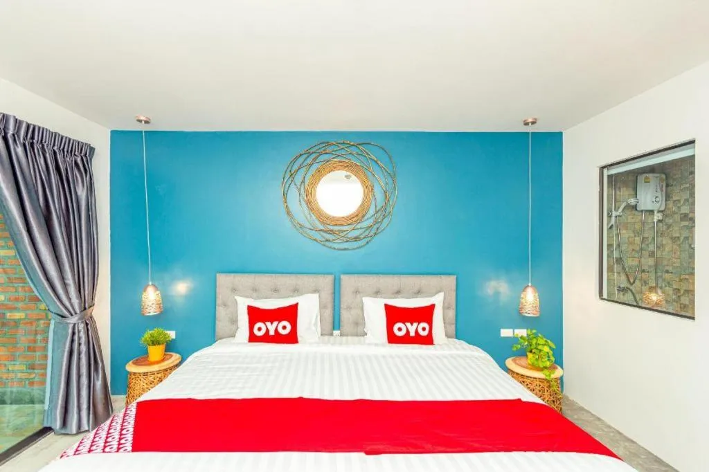 Bed in OYO 422 Jane Homestay and Resort