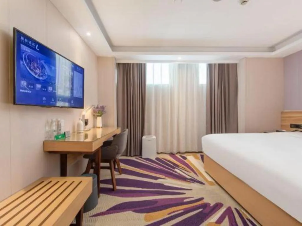 Bed in Lavande Hotel Shenzhen North Station Huawei Gangtou Metro Station