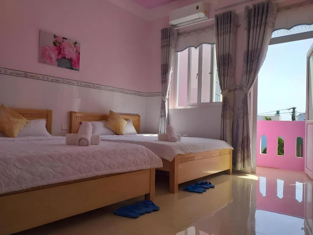 Bed in Bien Ngoc Hotel - Ly Son