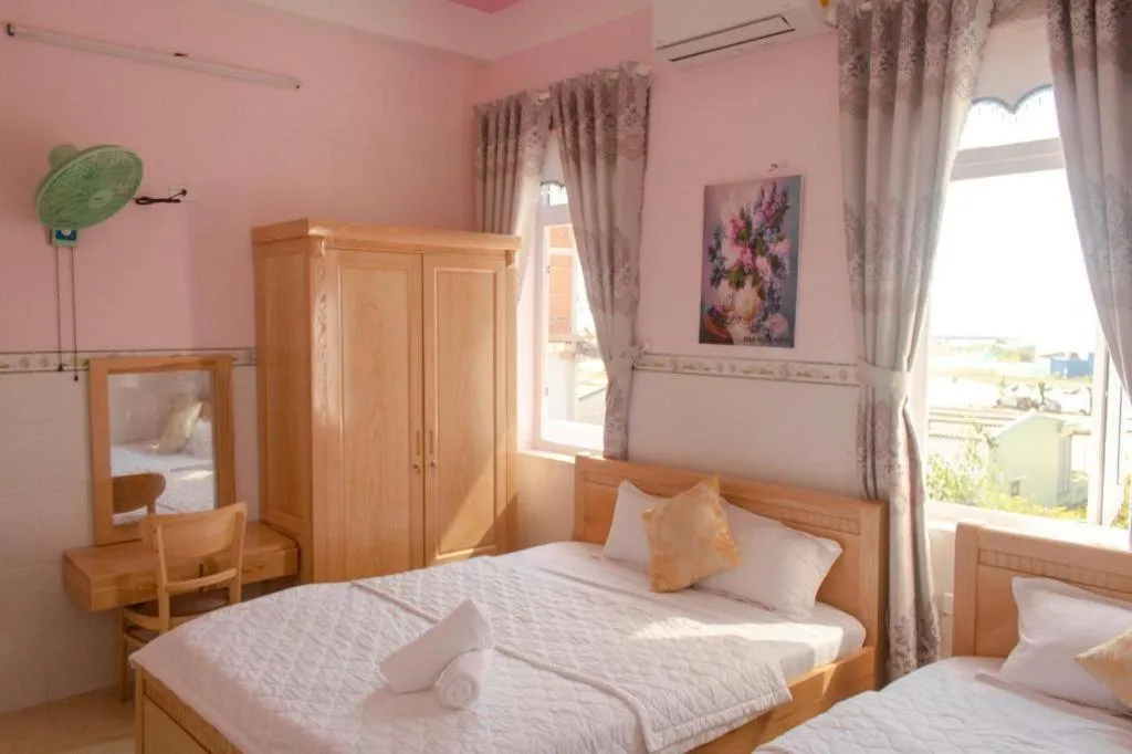 Bed in Bien Ngoc Hotel - Ly Son