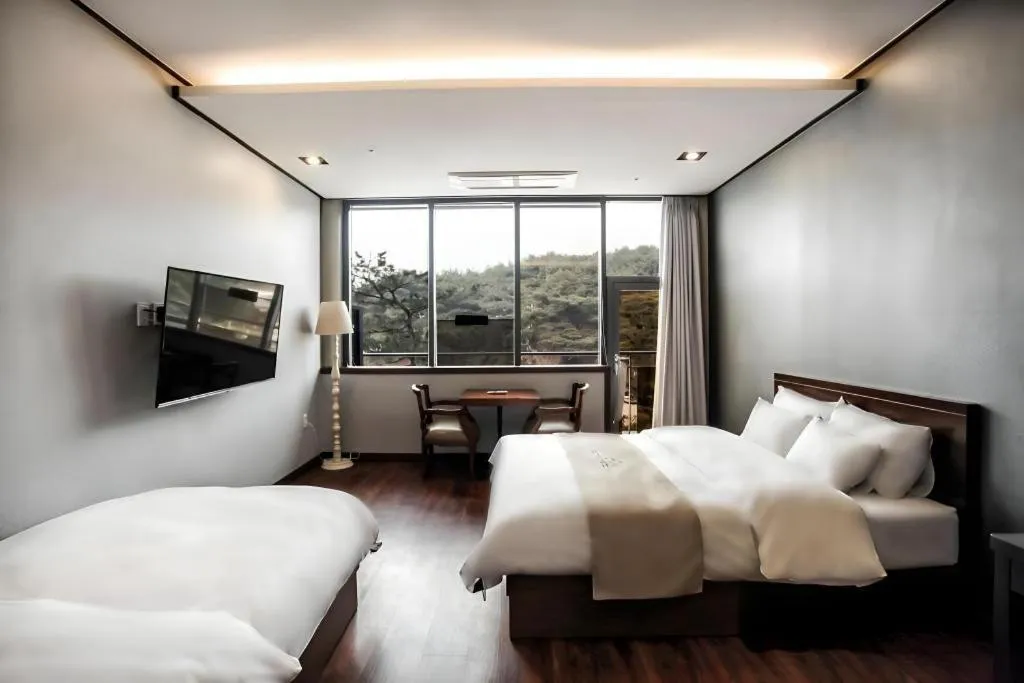 Bed in hotel gallery