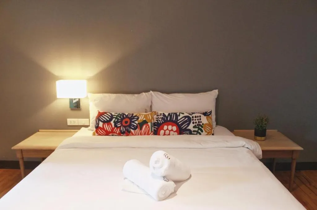 Bed in The Finn Hotel