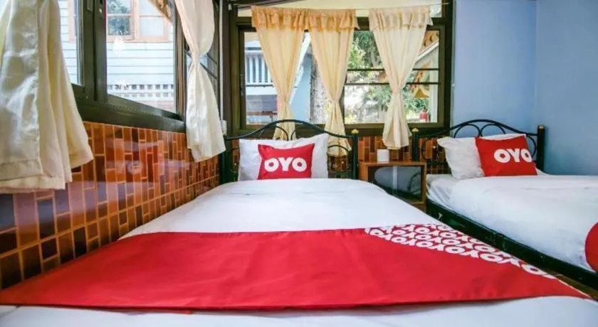 Bed in Raknatee Resort