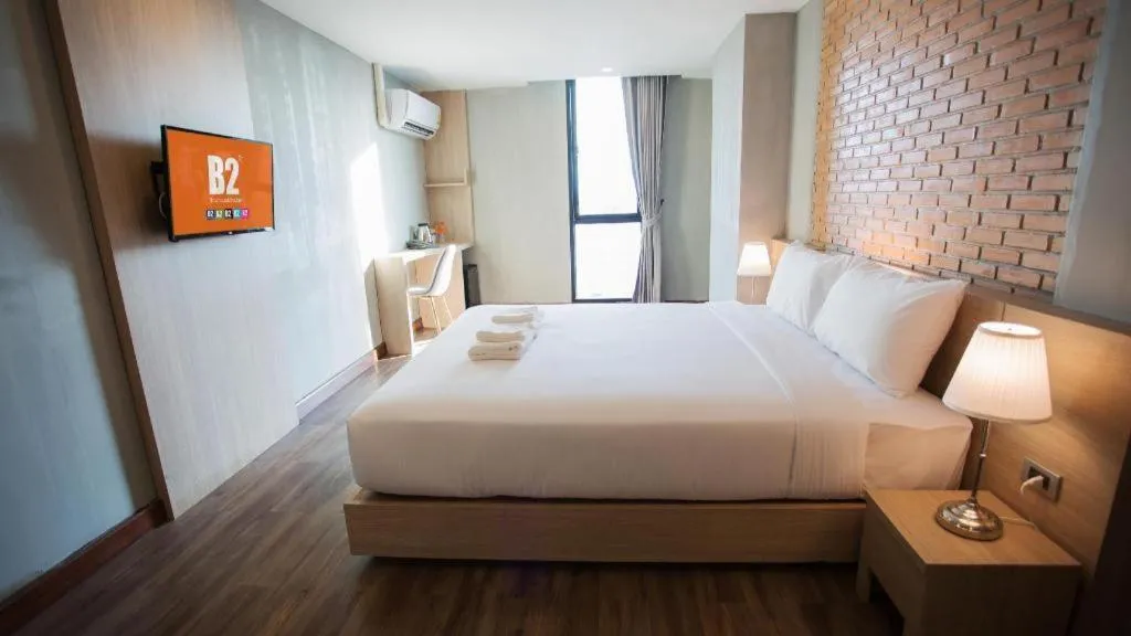 Bed in B2 Hat Yai Boutique and Budget Hotel