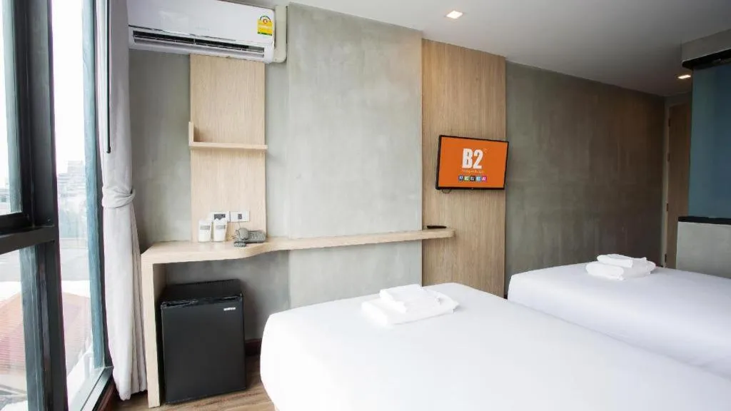 Bed in B2 Hat Yai Boutique and Budget Hotel