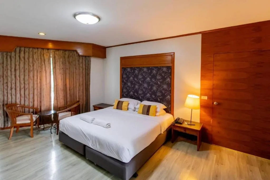 Bed in Royal Diamond Hotel