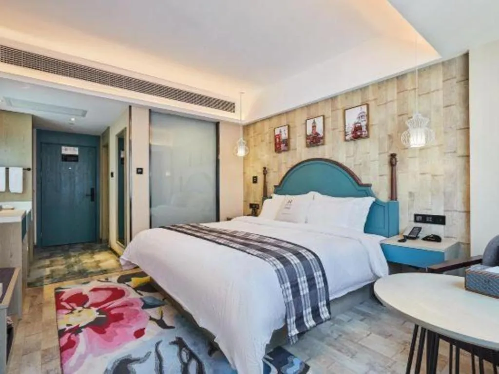 Bed in S·dor Hotel Hangzhou Xiaoshan Intertational Airport