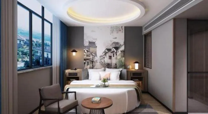 Bed in S·dor Hotel Hangzhou Xiaoshan Intertational Airport