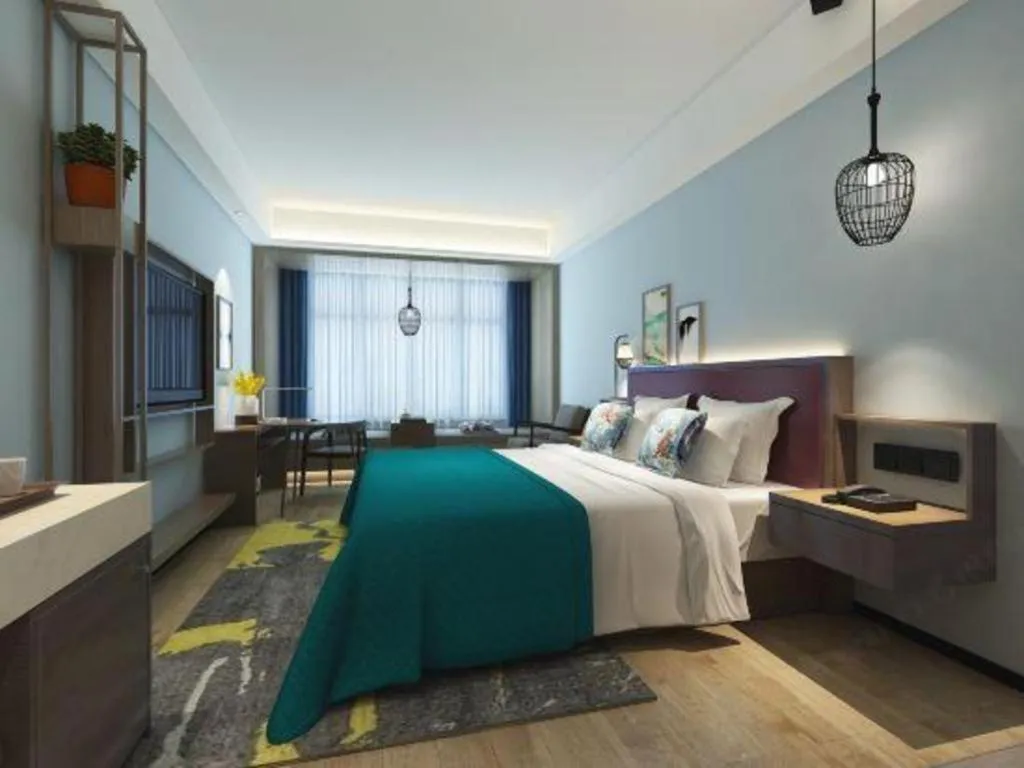 Bed in S·dor Hotel Hangzhou Xiaoshan Intertational Airport