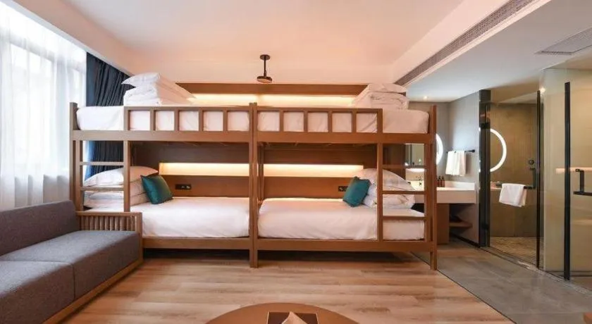 Bed in S·dor Hotel Hangzhou Xiaoshan Intertational Airport