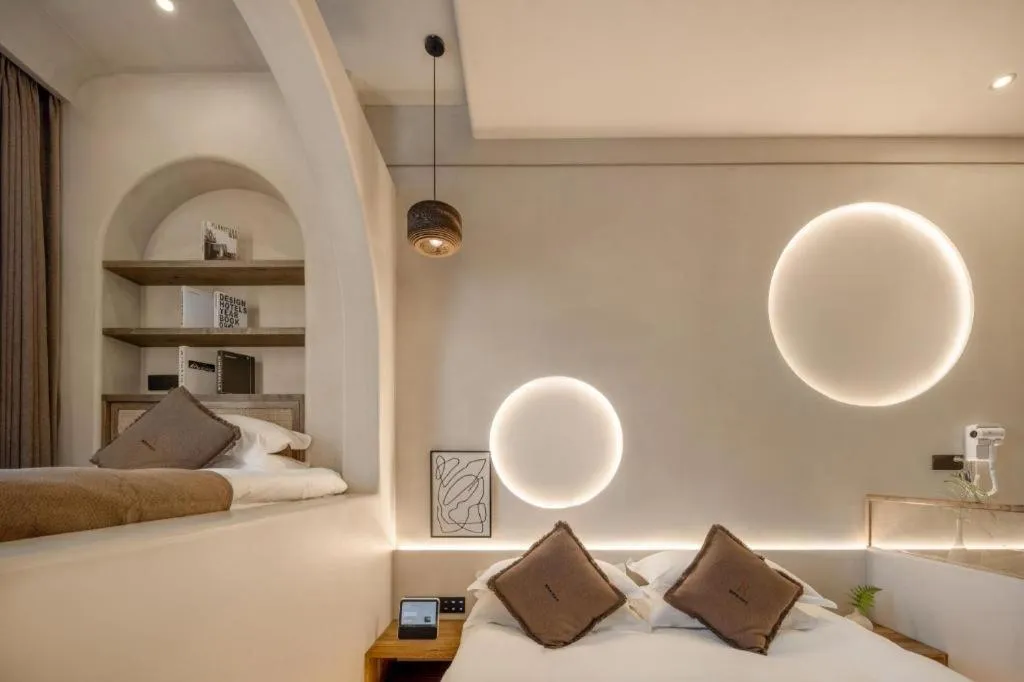 Bed in S·dor Hotel Hangzhou Xiaoshan Intertational Airport