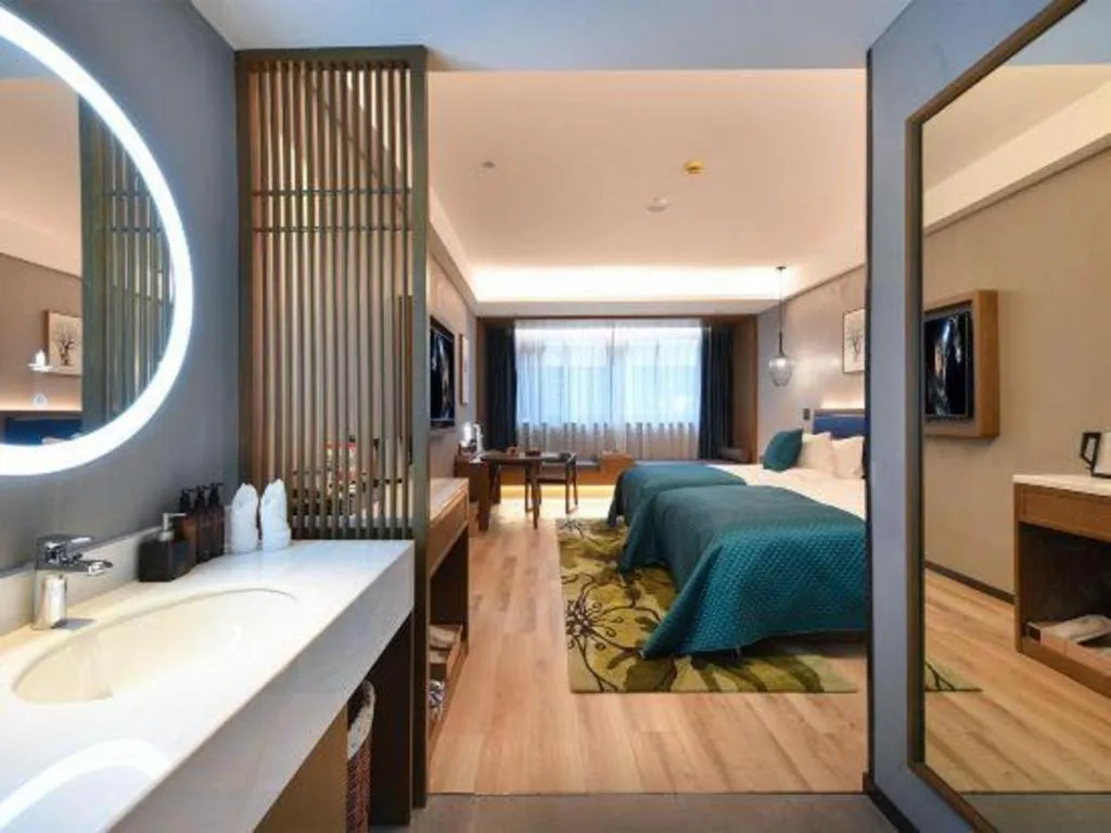 Bed in S·dor Hotel Hangzhou Xiaoshan Intertational Airport