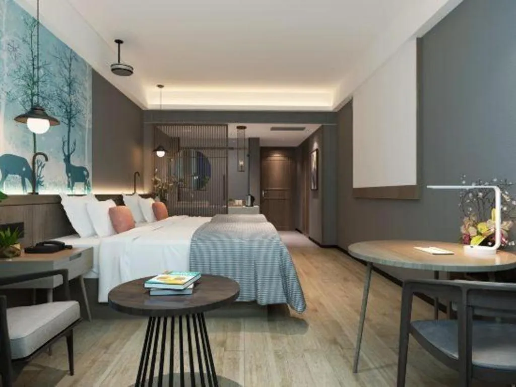 Bed in S·dor Hotel Hangzhou Xiaoshan Intertational Airport