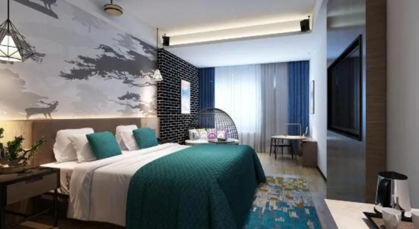 Bed in S·dor Hotel Hangzhou Xiaoshan Intertational Airport