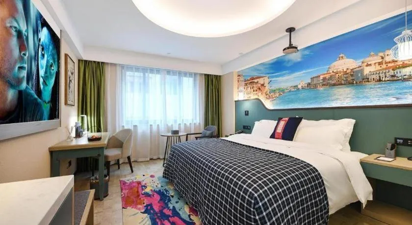 Bed in S·dor Hotel Hangzhou Xiaoshan Intertational Airport