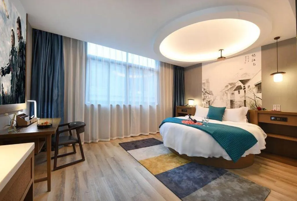 Bed in S·dor Hotel Hangzhou Xiaoshan Intertational Airport