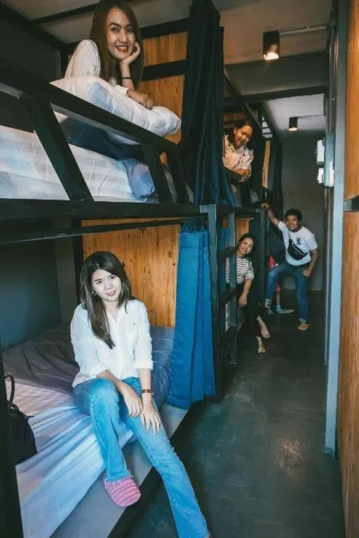 Bed in Poonpun Pet Friends Poshtel